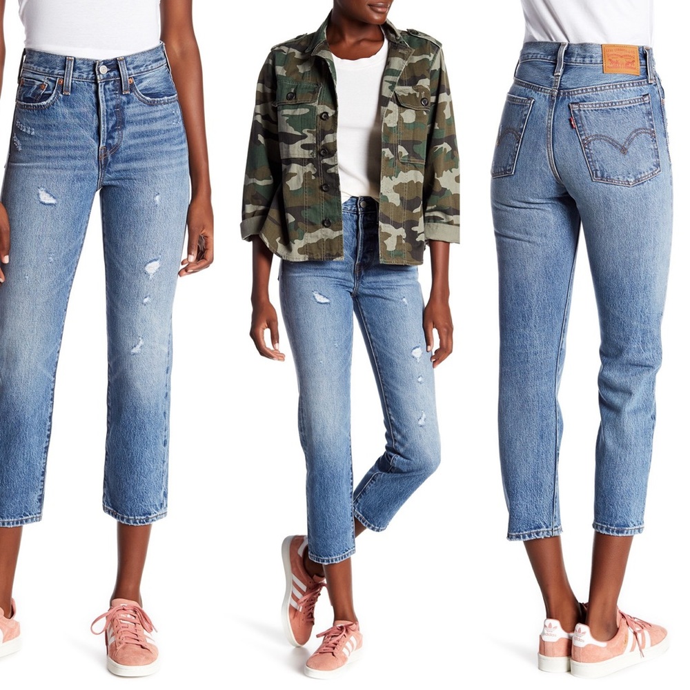 Levi's Wedgie Fit Straight Jeans - Picture 3 of 7